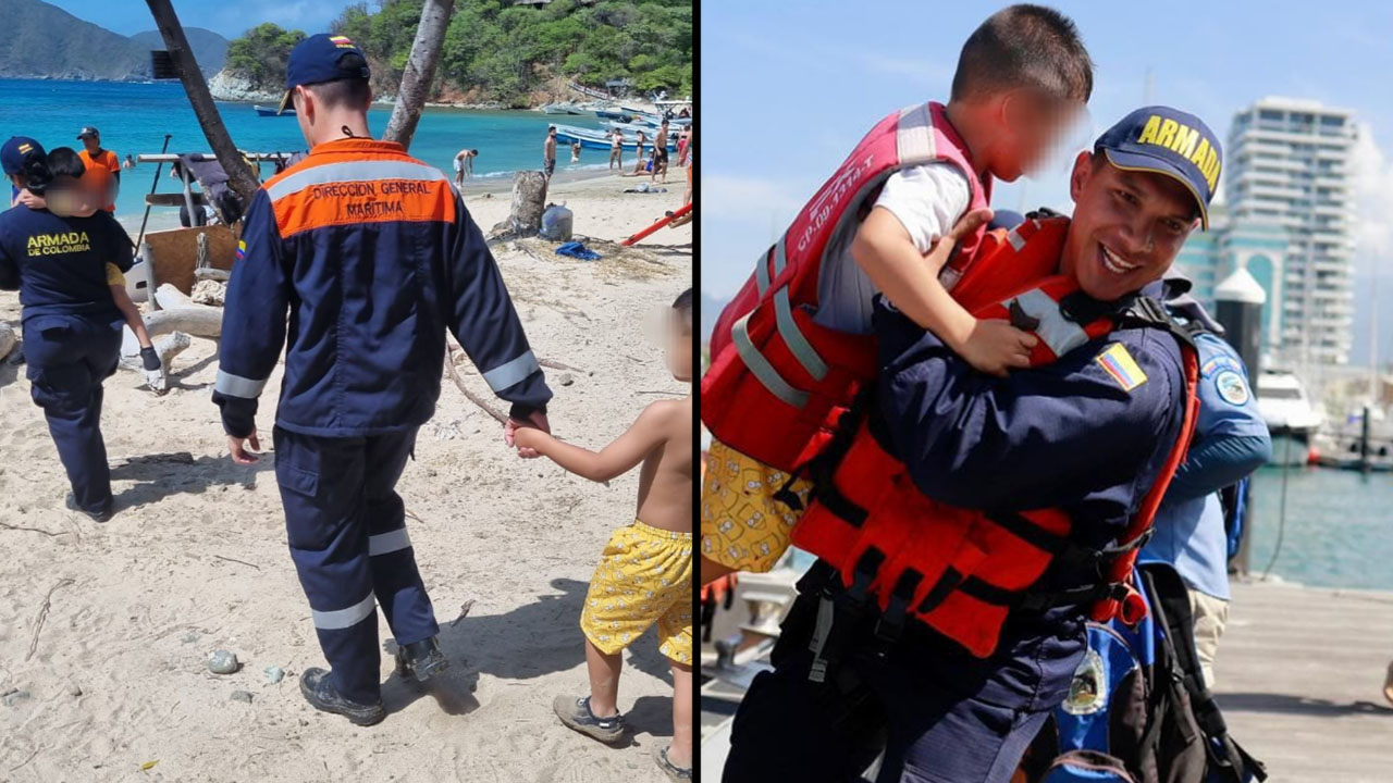 Rescatan a 22 turistas tras volcamiento de una motonave Tayrona