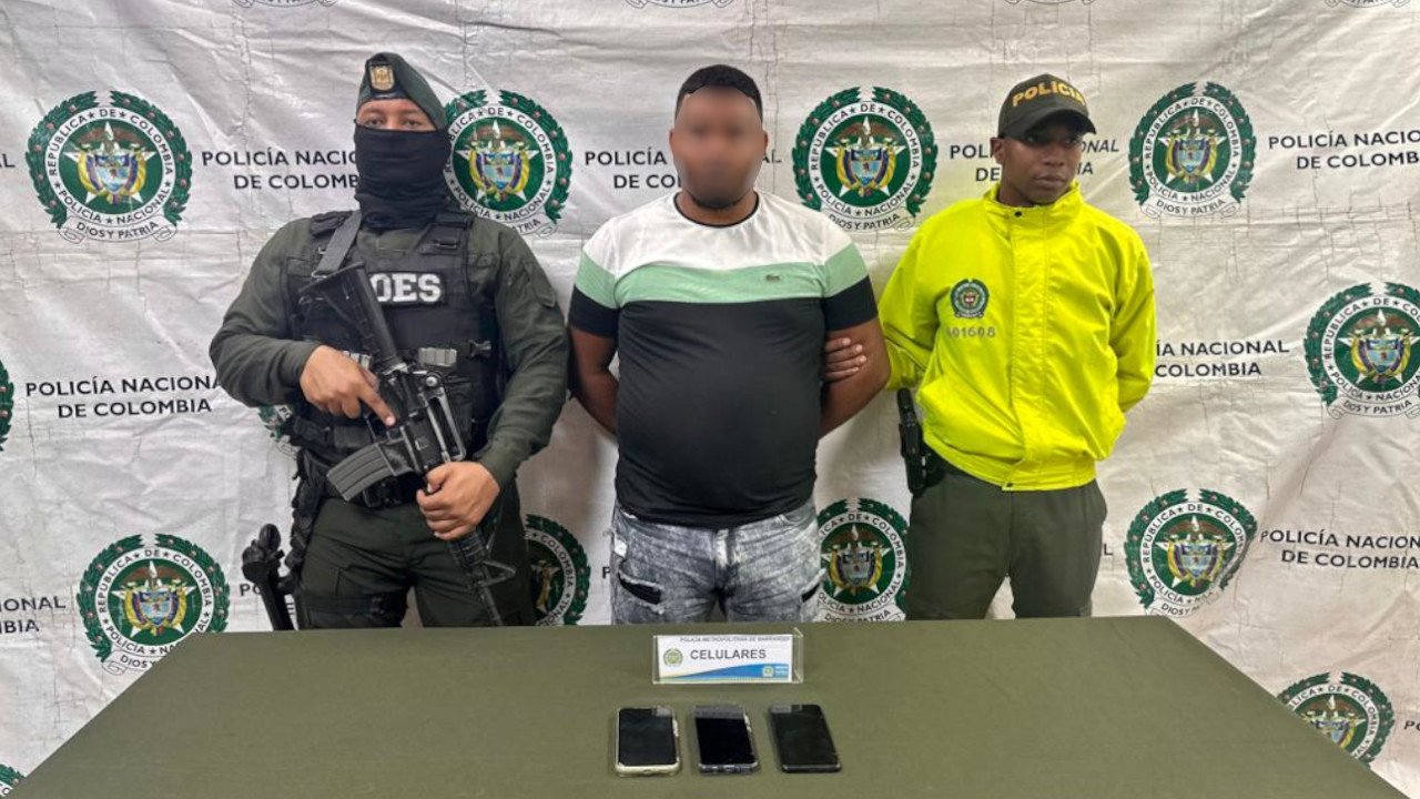 Capturado alias ‘Yoimar’ por el asesinato de un miembro de una banda enemiga en Barranquilla