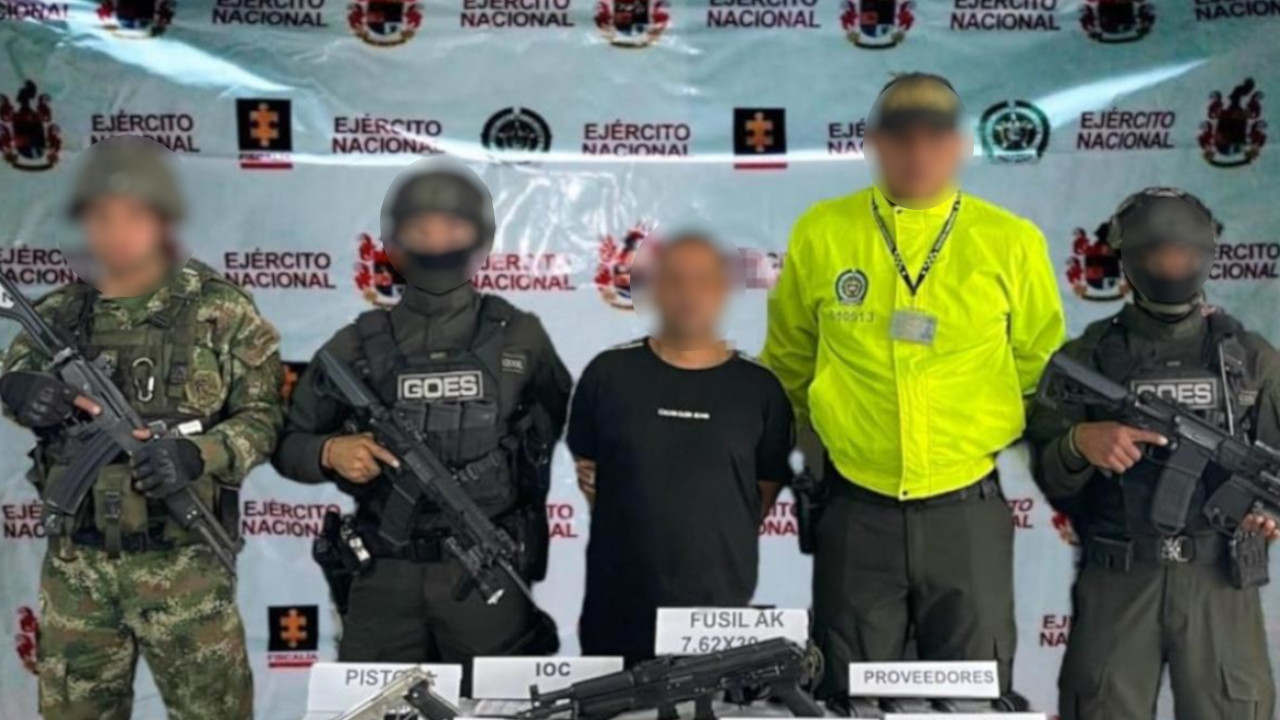 Capturan a alias ‘El Paisa’, desmovilizado de las AUC, señalado cabecilla del 'Clan del Golfo' en el Suroeste antioqueño