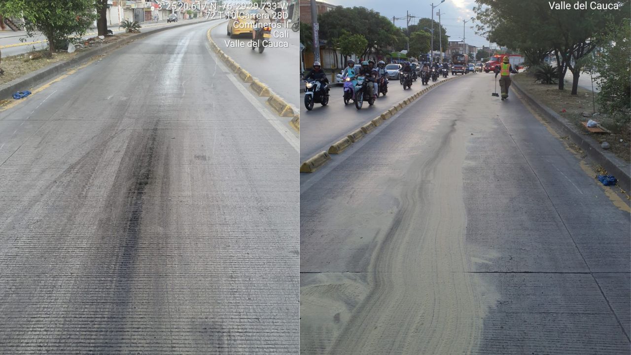 A esta hora. alerta por derrame de combustible en el barrio Comuneros