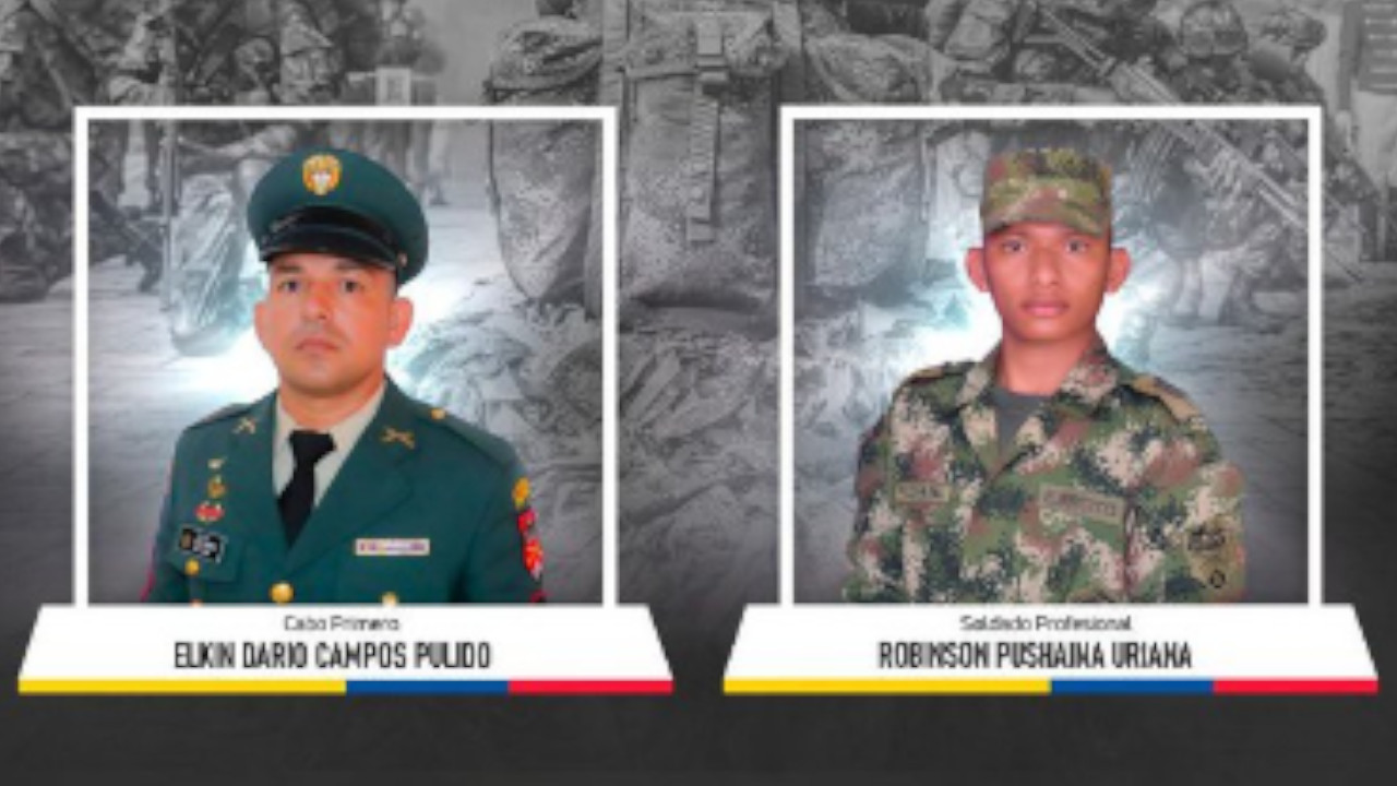Dos militares asesinados en combate con Clan del Golfo en La Guajira
