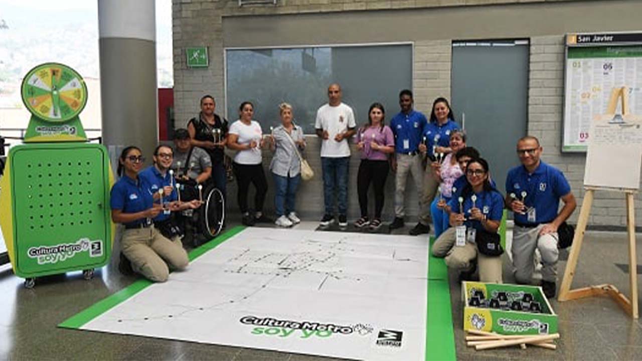 Punto Móvil es una nueva estrategia que promueve la Cultura Metro con temas para formar usuarios en movilidad
