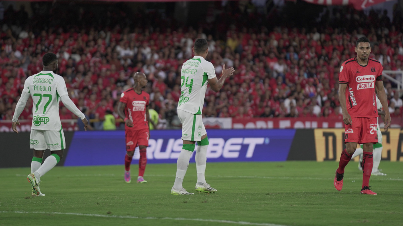 4-1. ¡Todo mal en el verde paisa!: América de Cali goleó a Atlético Nacional