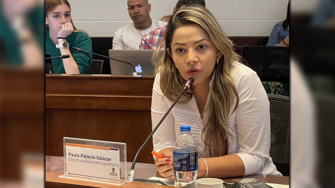 Paula Palacio, directora del Área Metropolitana del Valle de Aburrá (AMVA)