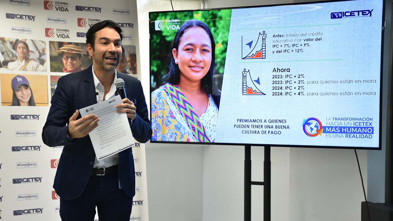 Presidente del Icetex, Mauricio Toro confirma la reducción de tasas de interés