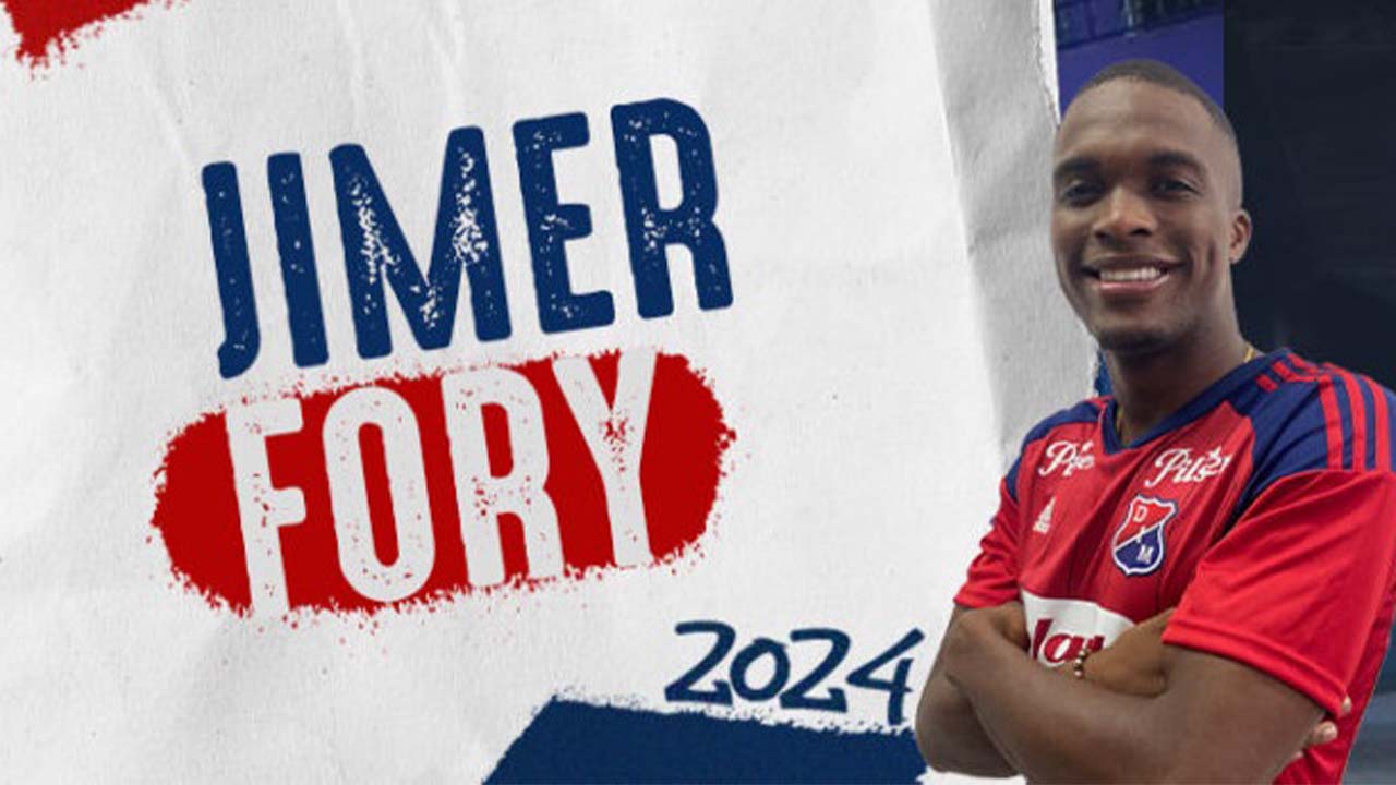 Jimer Fory es 'Poderoso', firmó con el DIM para el 2024