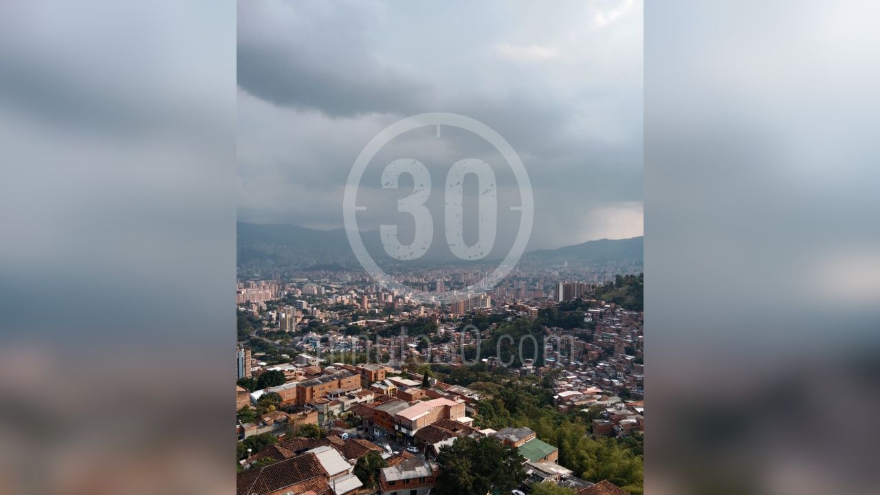 ¡Se largó el agua! Se registran fuertes lluvias en Envigado, Itagüí, Sabaneta y Caldas