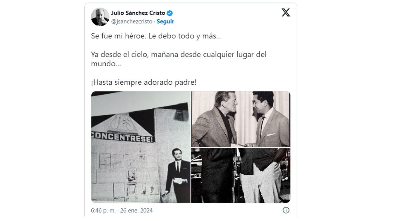 Luto en los medios de comunicación: Falleció Julio Sánchez Vanegas