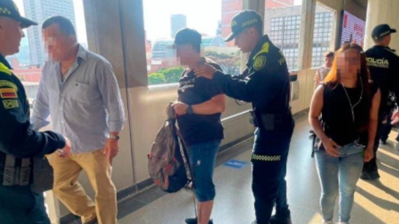 Metro de Medellín: capturaron 21 personas en operativo sorpresa