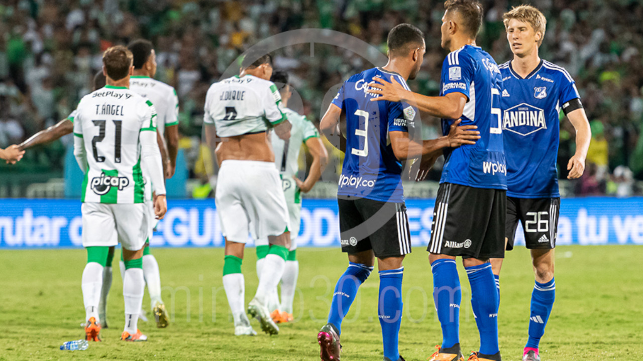 Millonarios quedó a once títulos de Atlético Nacional
