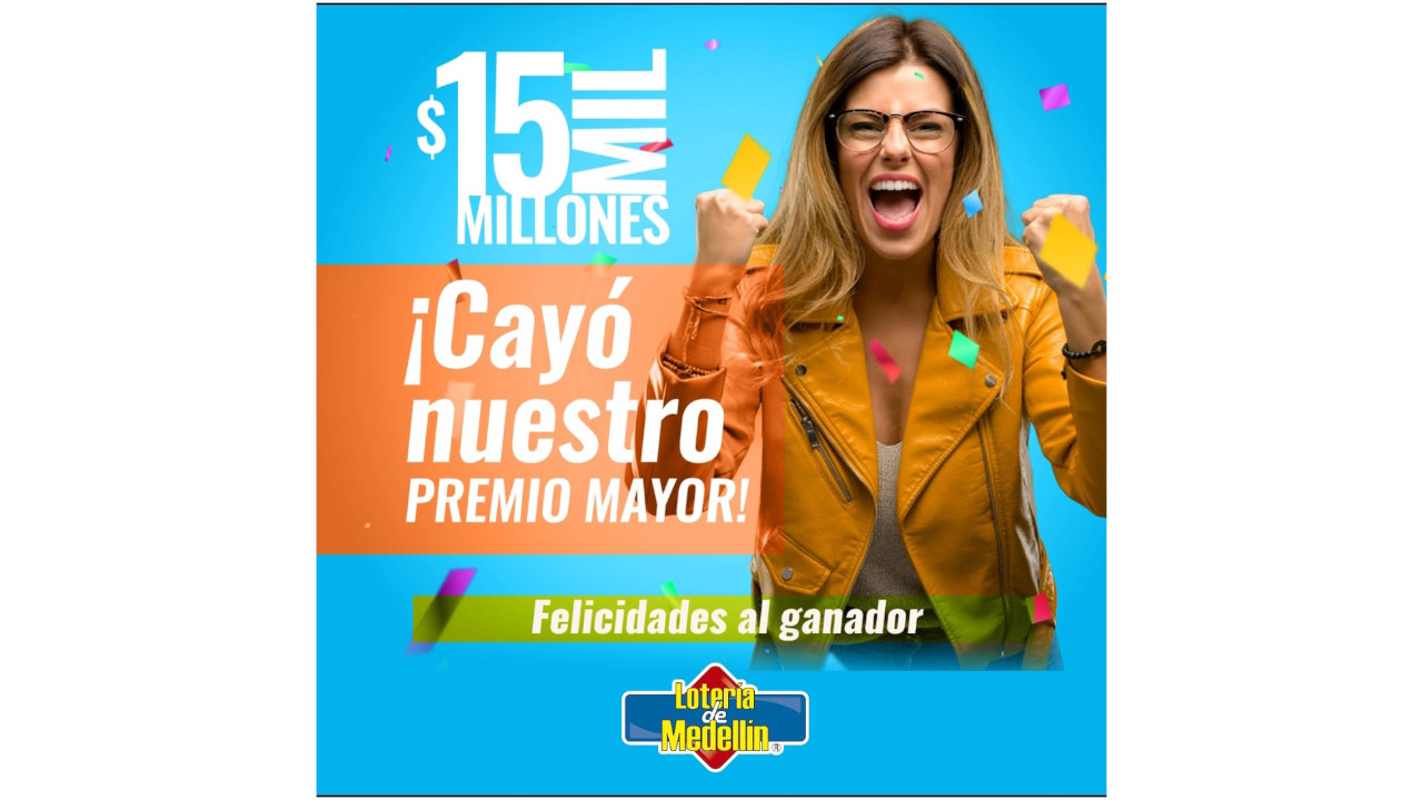 Premio Mayor de la Lotería de Medellín cayó en Necoclí