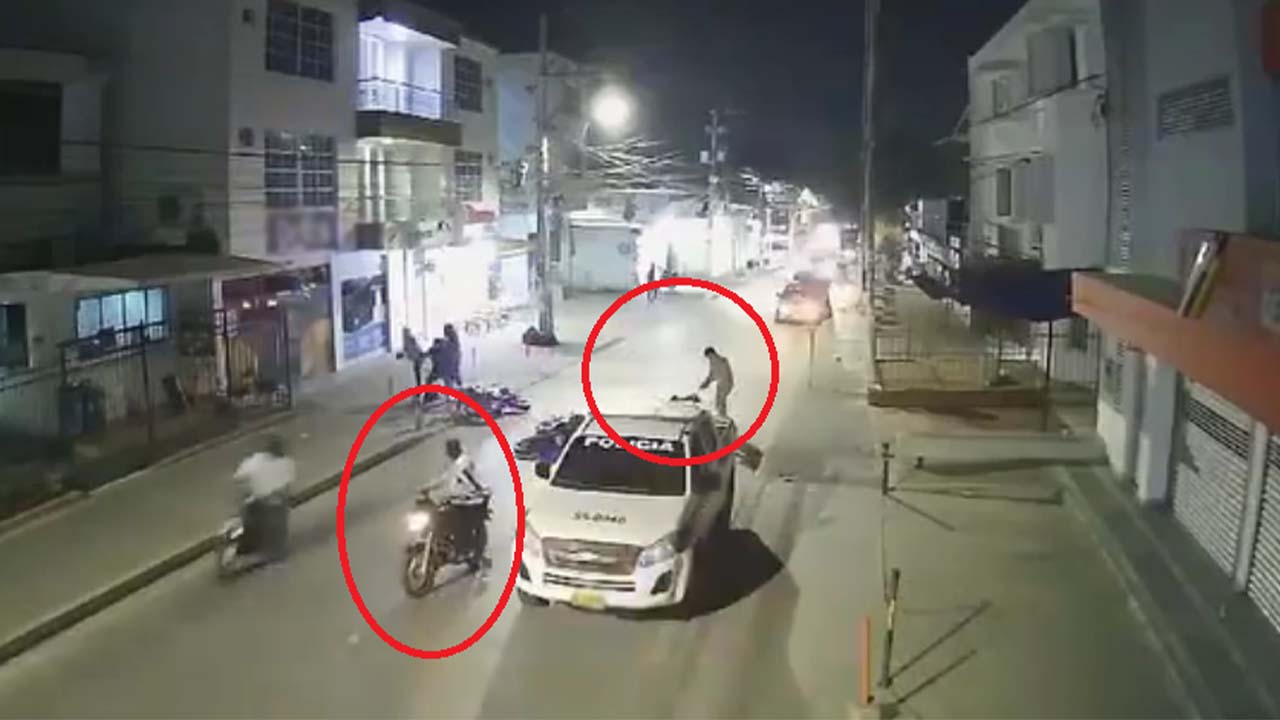 Sicario asesinó a un motociclista frente a la Policía en Sincelejo y fue capturado de inmediato