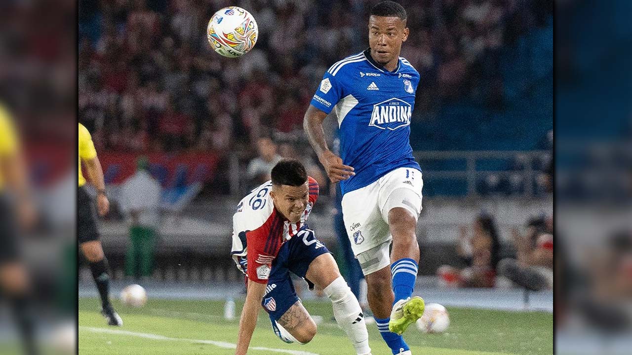 Junior venció a Millonarios en el primero partido de la Superliga