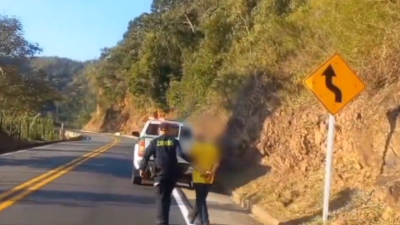 Tenía la intención de incendiar una montaña en Cundinamarca