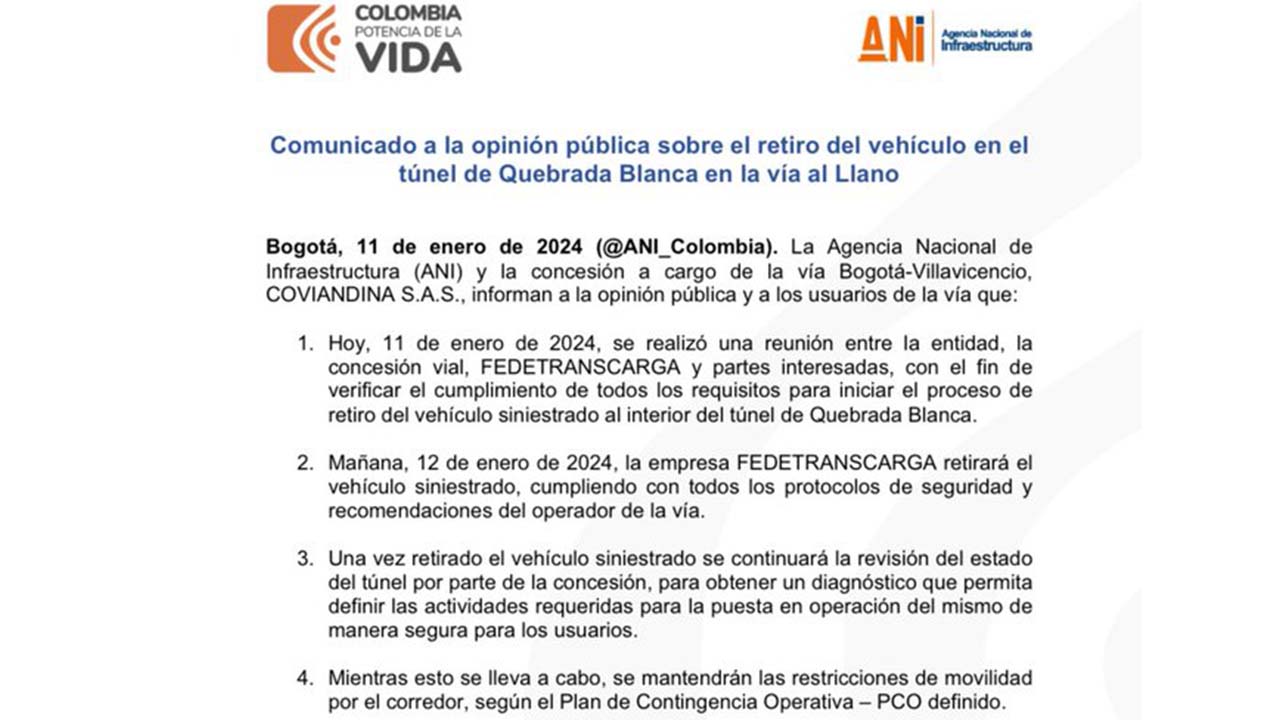 'Todavía hay combustible´: Ya autorizaron retirar camión accidentado en vía al Llano, pero es toda una misión