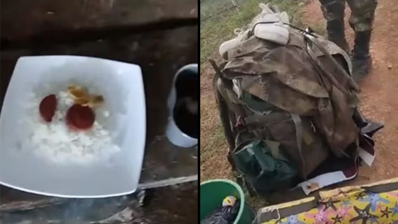 Soldado denunció el almuerzo de base militar: recibió un castigo