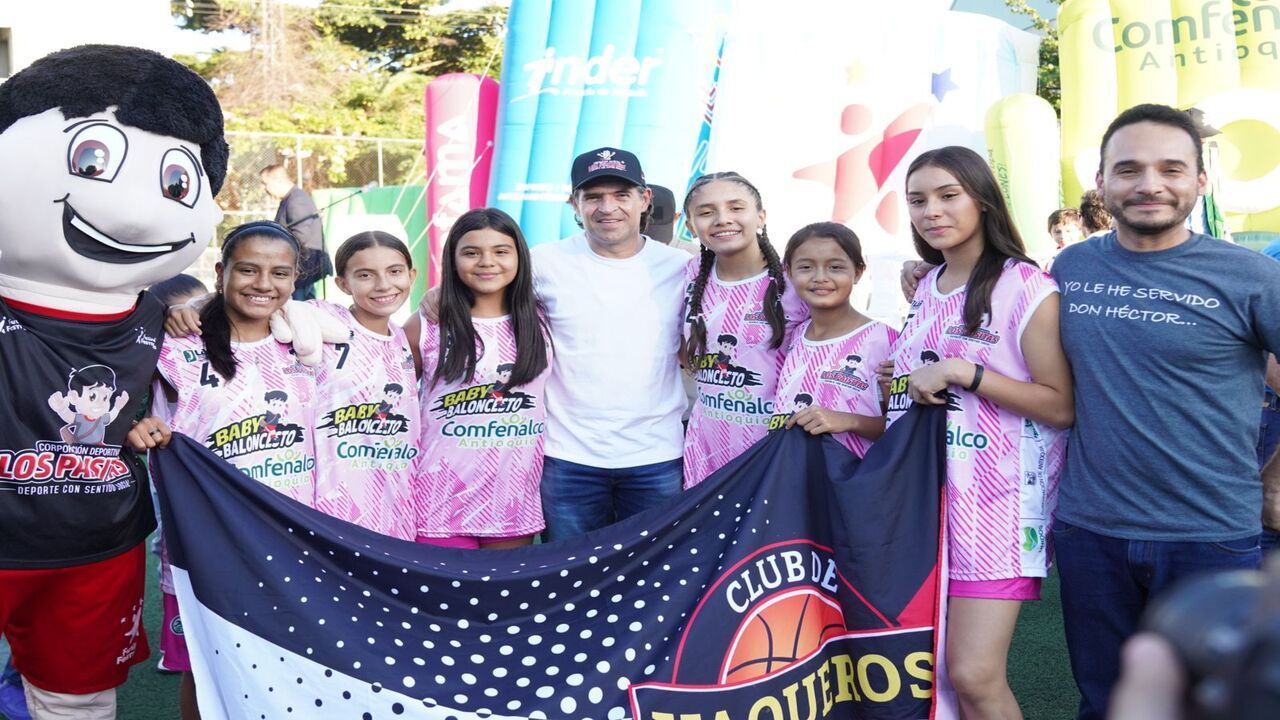 Ya se dio inicio al Festival de Festivales 2024 en Medellín, más de 8.000 niños y niñas disputaran en diferentes deportes