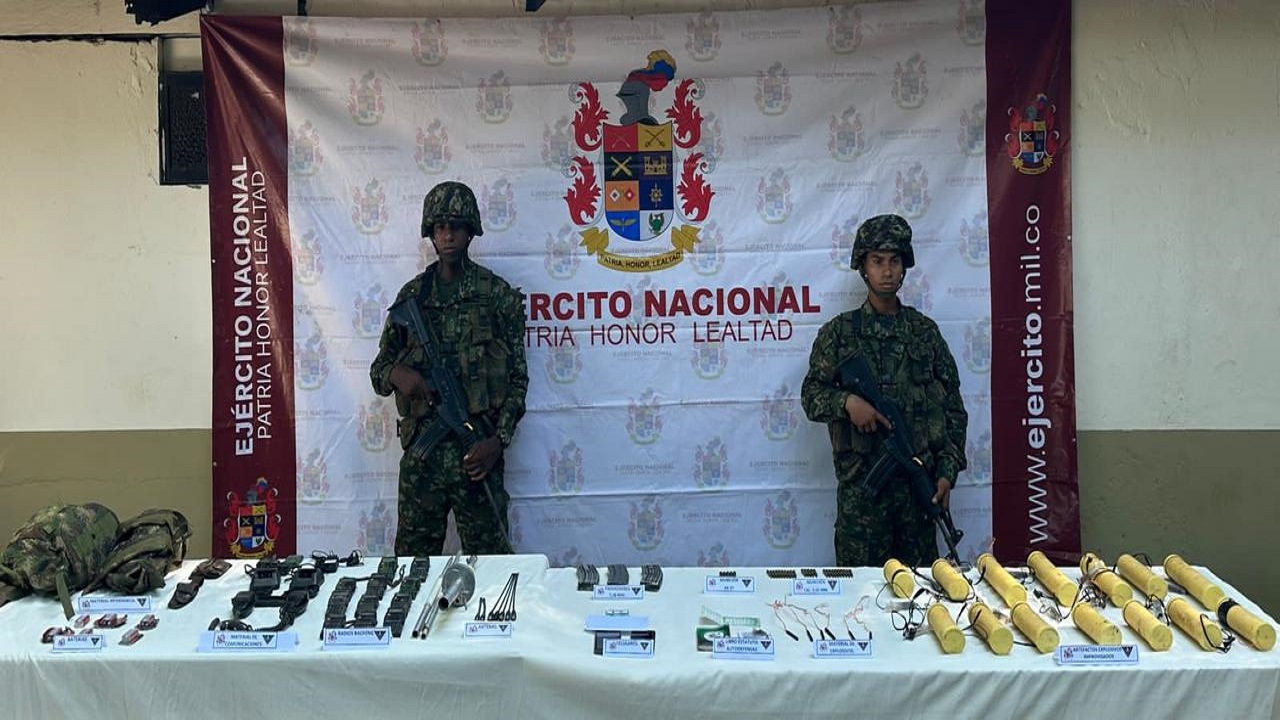 En el Bagre encontraron un depósito ilegal con material explosivo
