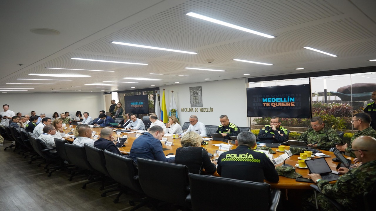 Esto hablaron Fiscal General de la Nación, Francisco Barbosa y Federico Gutiérrez en el consejo de seguridad realizado en Medellín