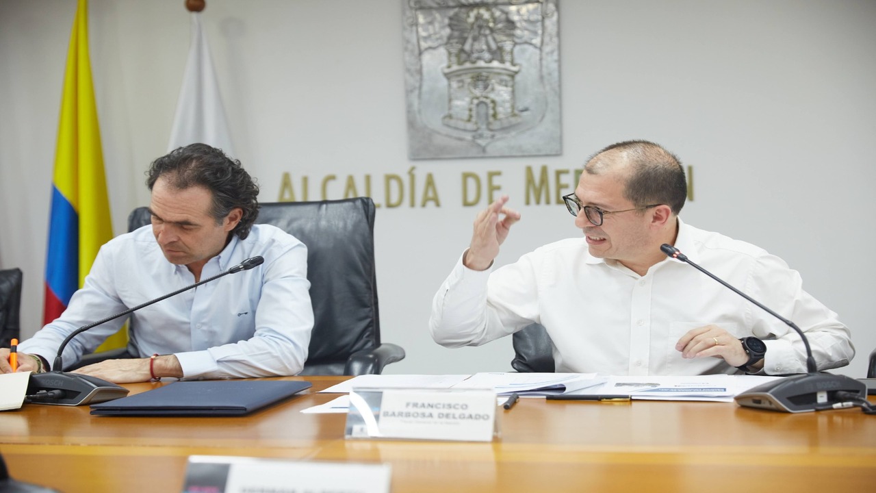 Esto hablaron Fiscal General de la Nación, Francisco Barbosa y Federico Gutiérrez en el consejo de seguridad realizado en Medellín