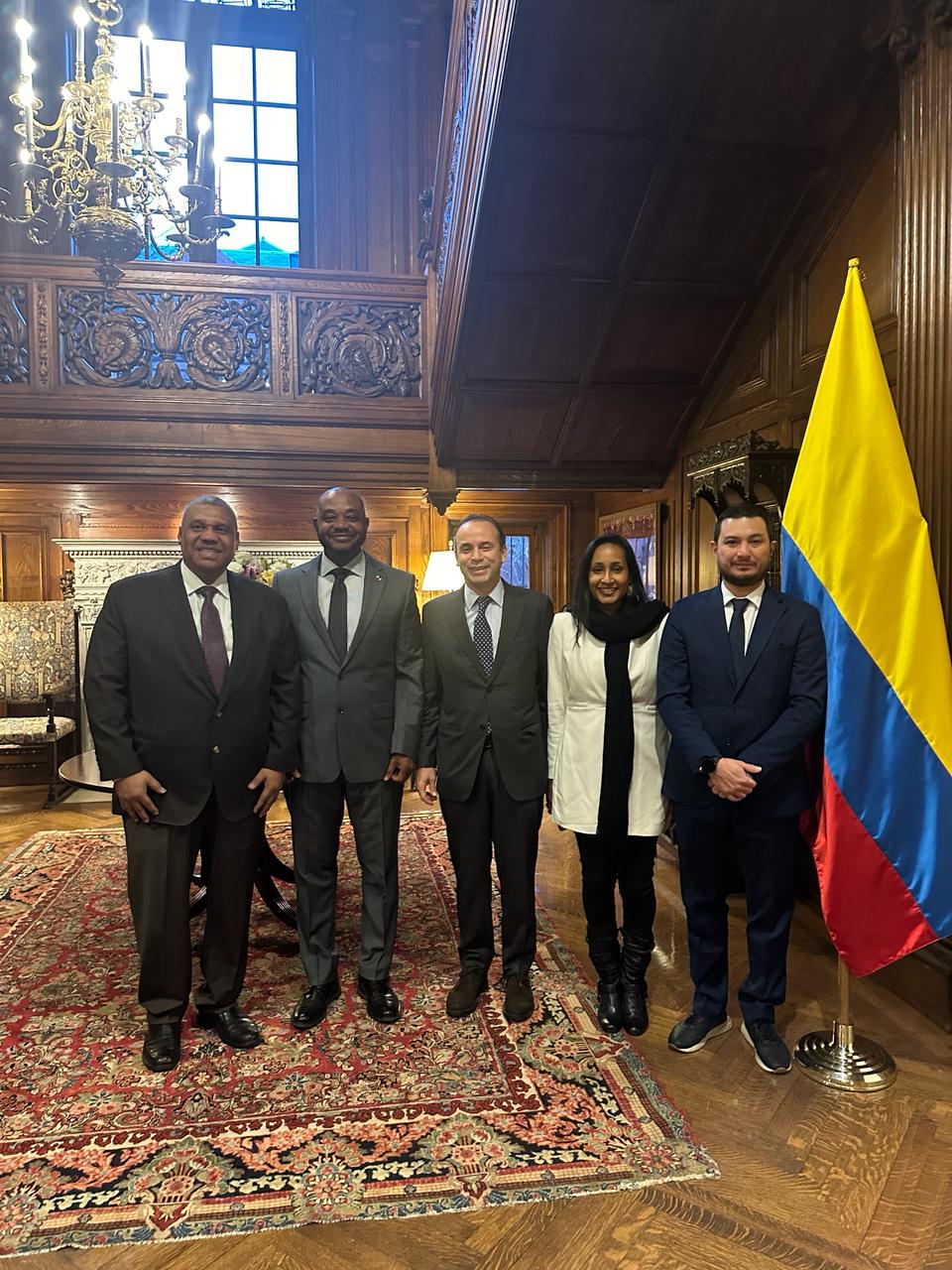 Alcalde de Cali inició su agenda en Washington junto al embajador de Colombia en Estados Unidos