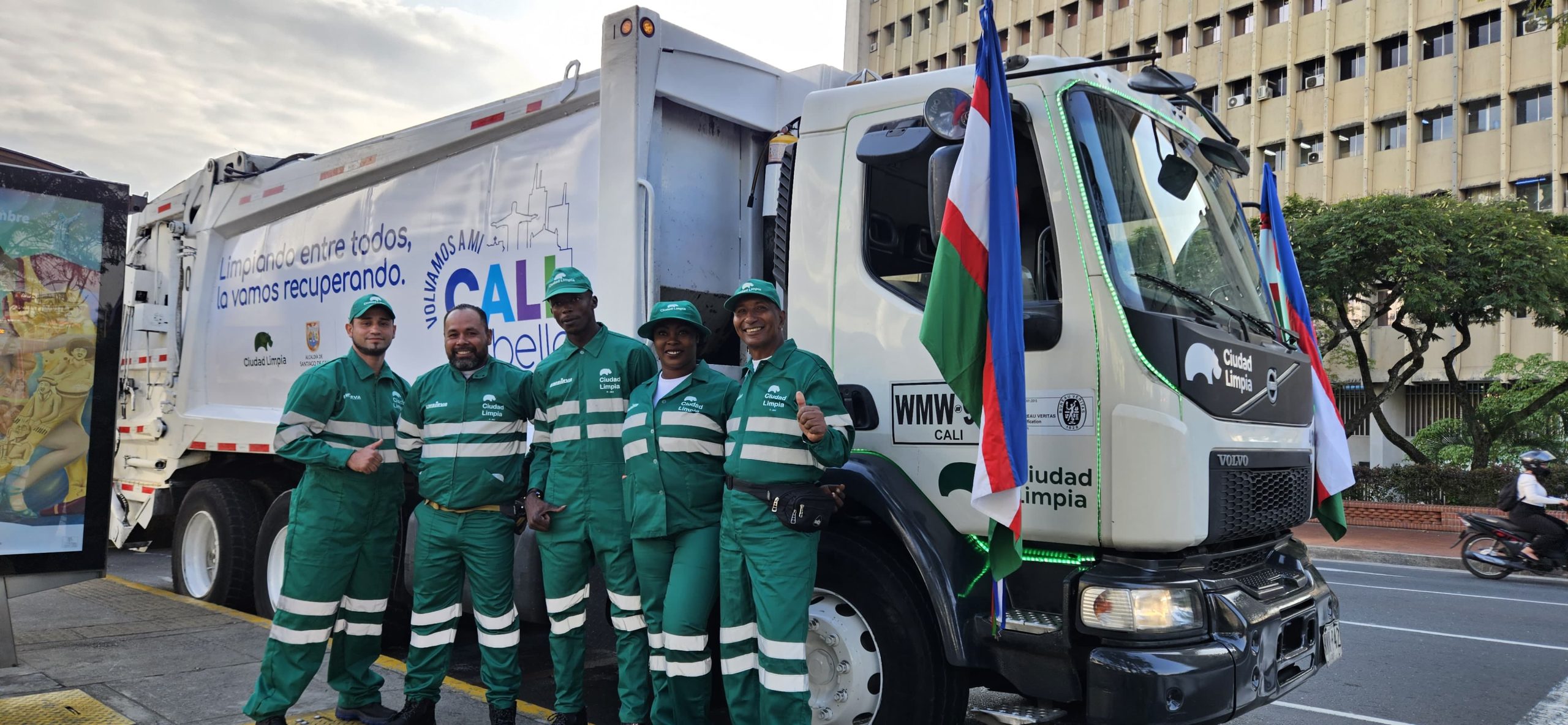 Se extiende por un año contrato con prestadores de servicio de aseo en Cali