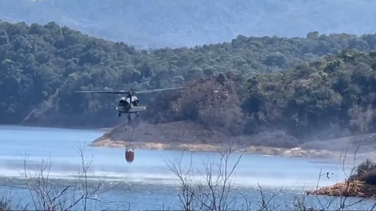 Con más de 13.000 galones de agua con líquido retardante intentan apagar incendio en Carolina del Príncipe