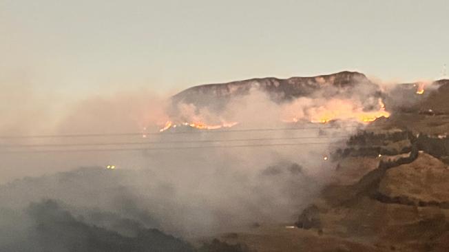 ¿Hombre habría quemado 'todo' el valle de frailejones en Santander?