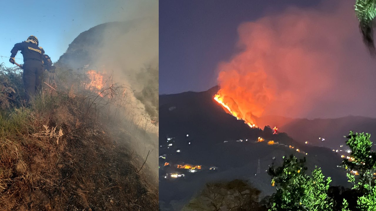 Incendios en Copacabana, Titiribí, Liborina, Abejorral, Santa Fe de Antioquia, Amagá y 2 en San Jerónimo fueron reportados en el puente festivo