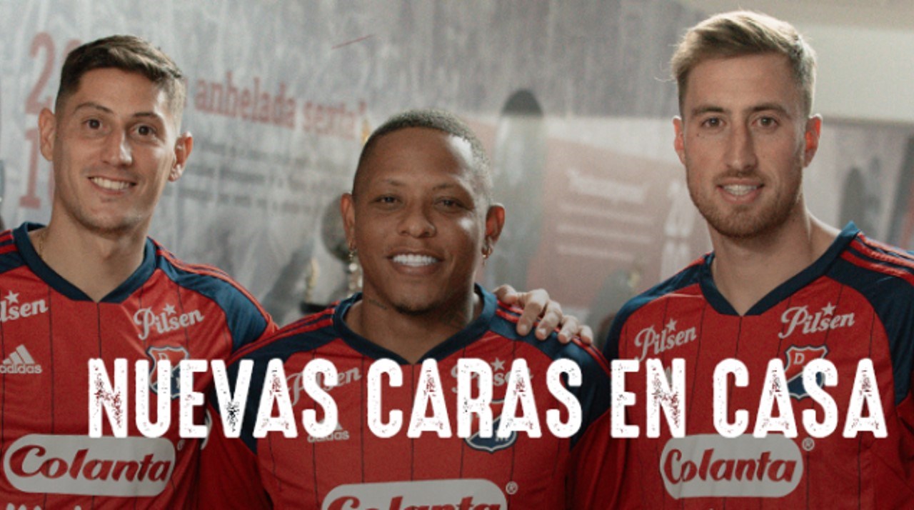 Deportivo Independiente Medellín se refotzó de cara al primer semestre del 2024 con dos uruguayos y un cartagenero