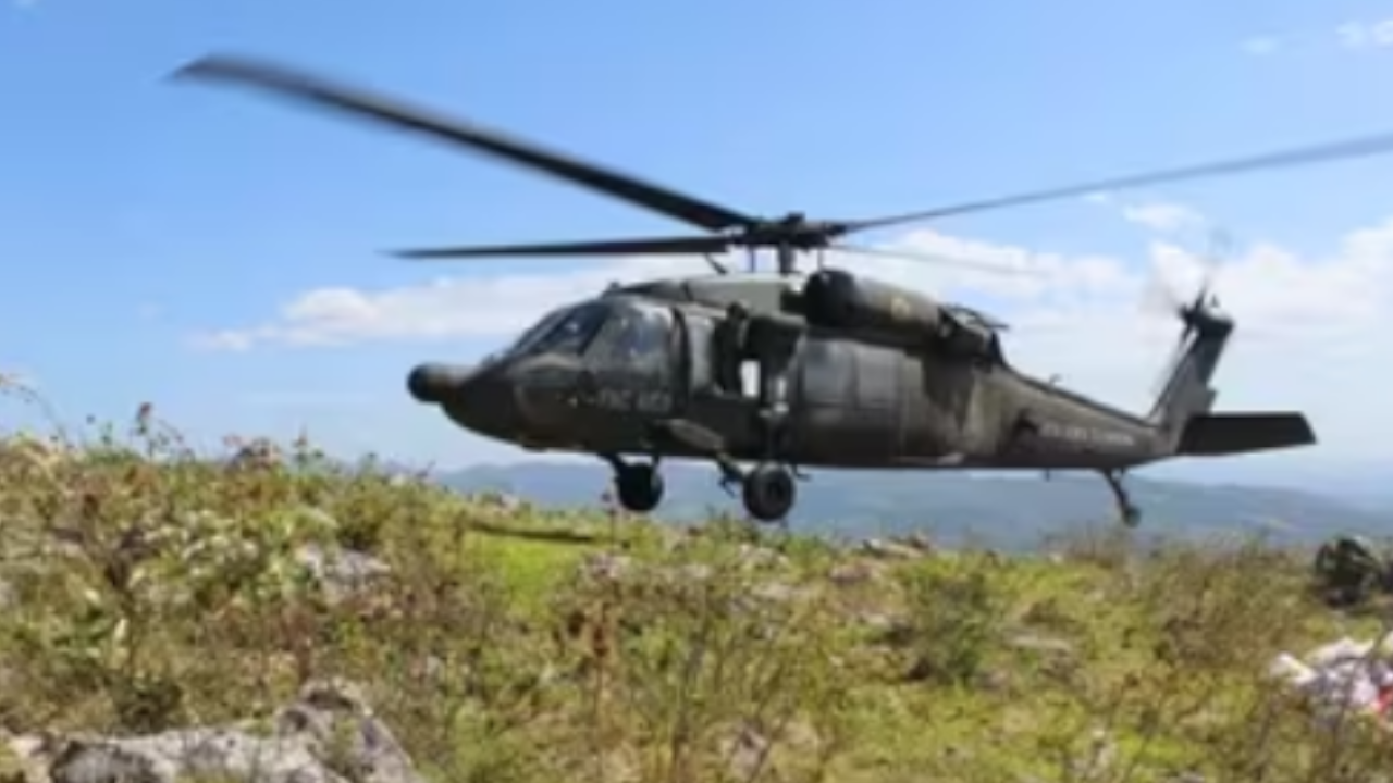 helicóptero del Ejército