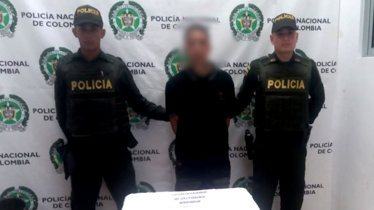 En Marinilla cogieron a un hombre que agredió con cuchillo a su pareja