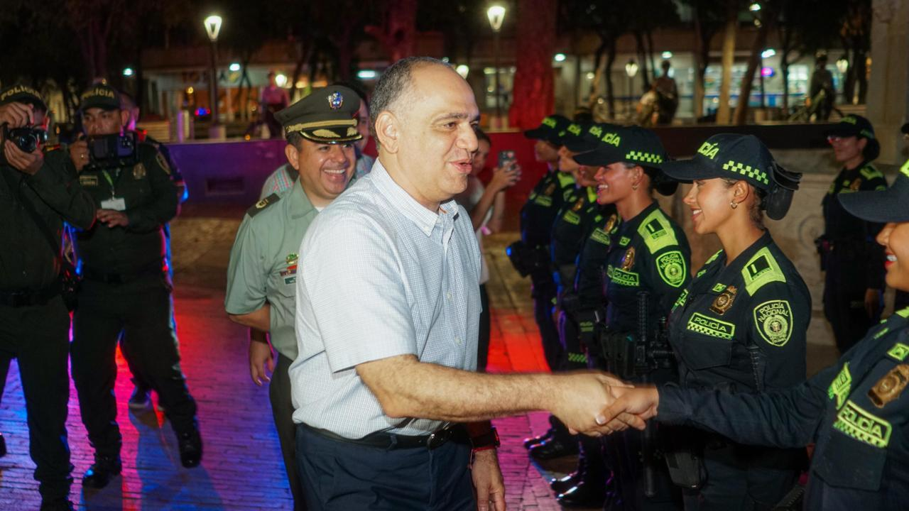 150 policías llegaron a Santa Marta para combatir la inseguridad