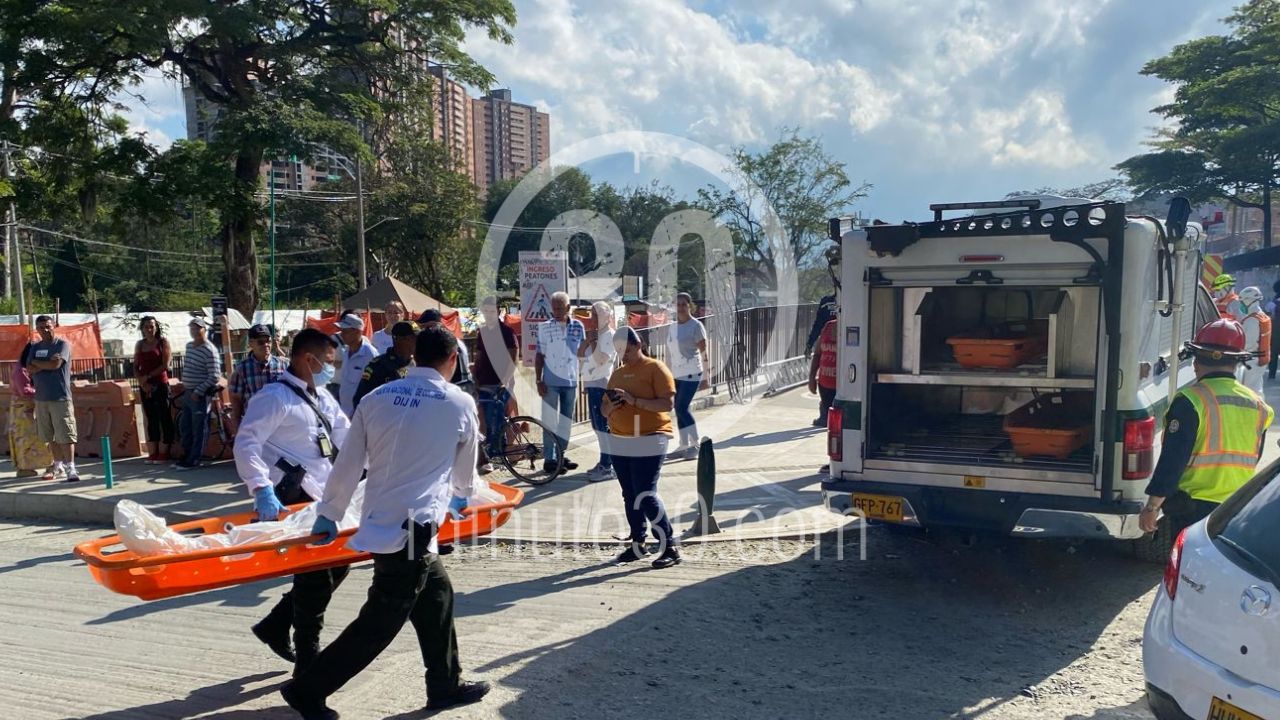 Encontraron el cuerpo de un adulto mayor en la quebrada Doña María, Itagüí