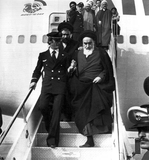 45 años de la llegada de Jomeini a Teherán