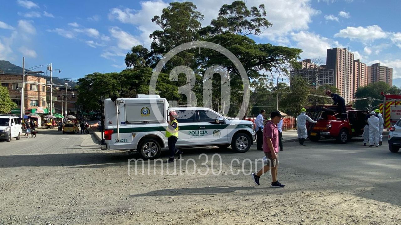 Encontraron el cuerpo de un adulto mayor en la quebrada Doña María, Itagüí