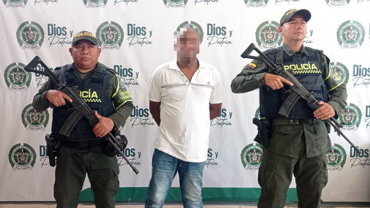 Alias ‘Negro Feo’, fue capturado en Necoclí