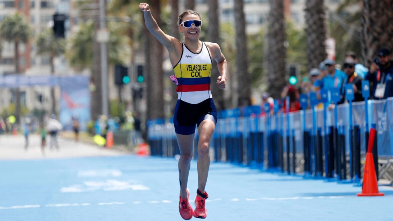 Carolina Velásquez estará en la Copa Mundo de Triatlón de Napier