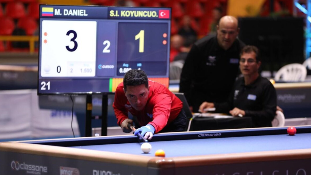 Inició la Copa Mundo de Billar Bogotá 2024