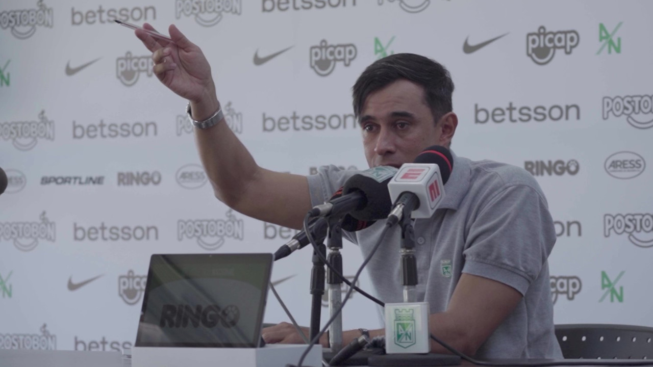 “Perdiendo también se aprende”: Jhon Bodmer, técnico de Atlético Nacional