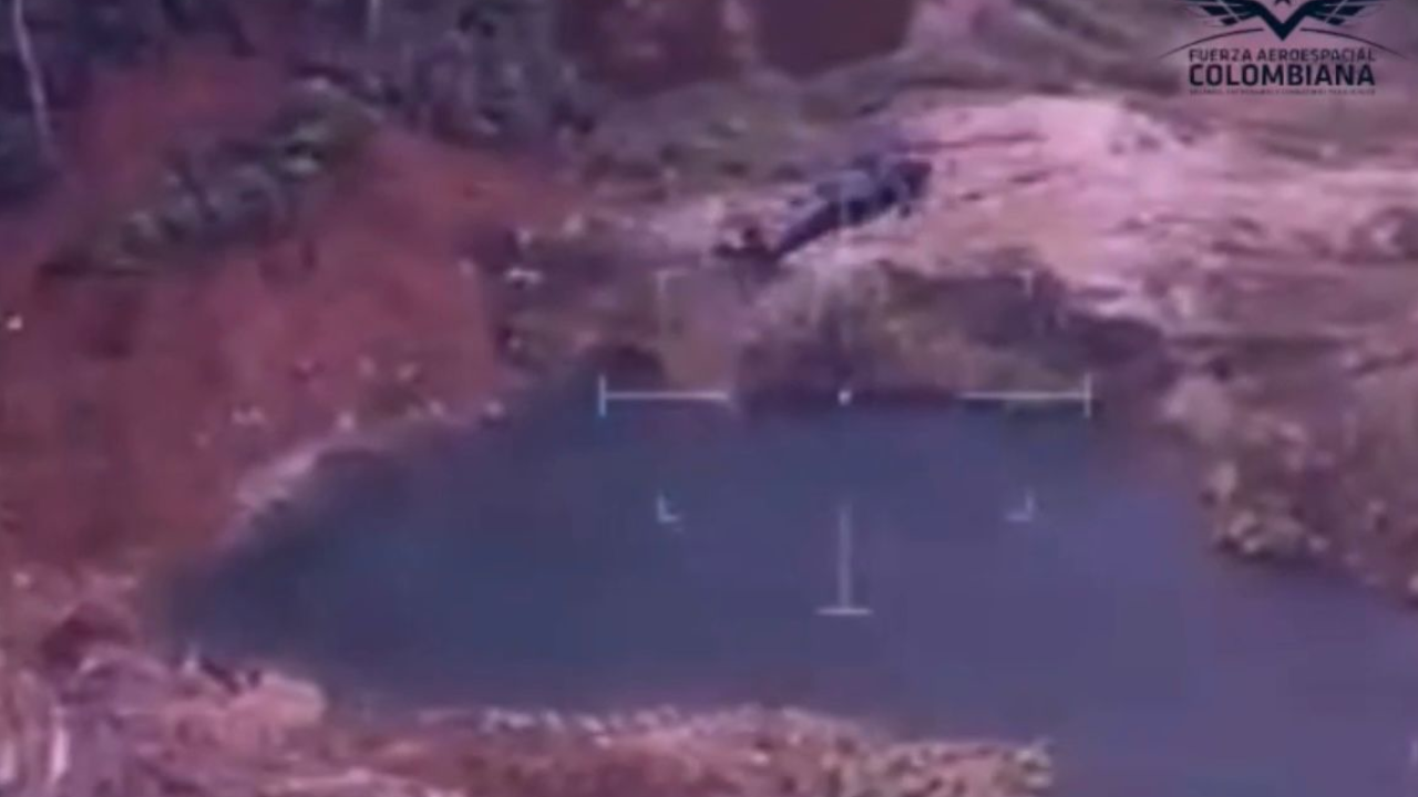 Ejército neutralizó maquinaria amarilla de minería ilegal en Nariño