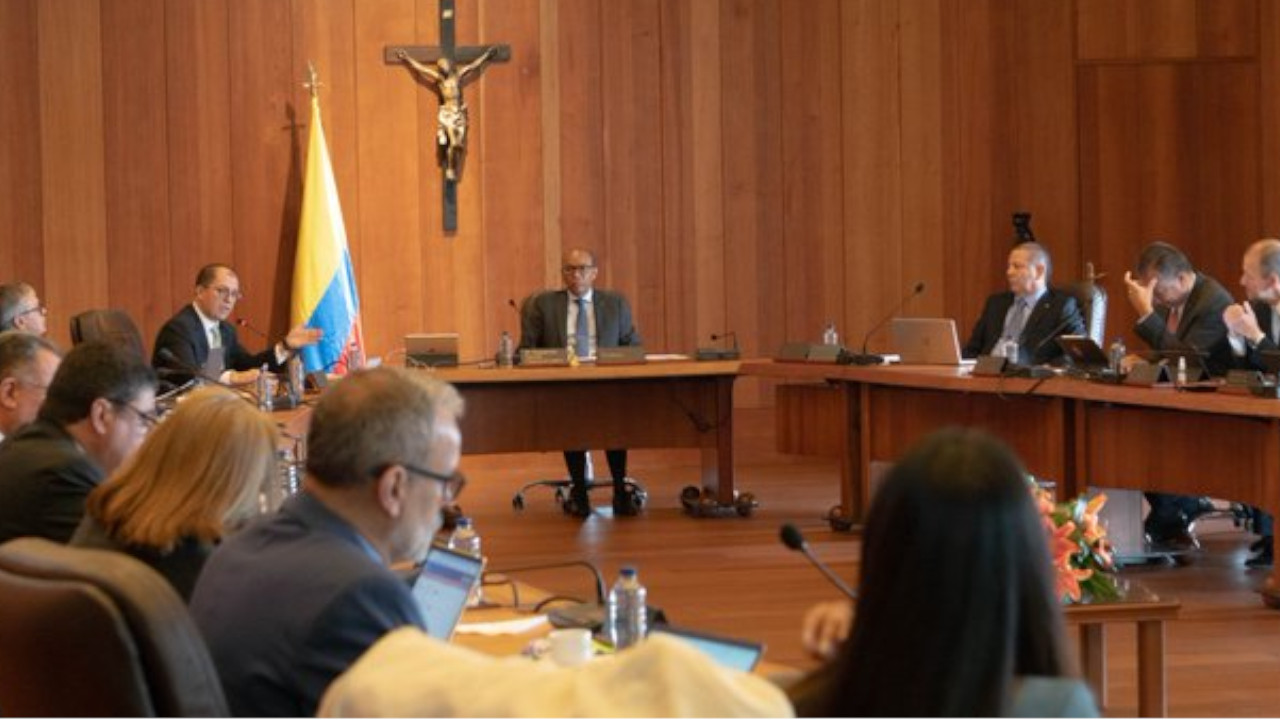 Fiscal Francisco Barbosa presentó balance de su gestión a la Corte Suprema de Justicia