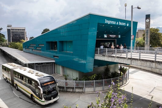 Si se va a transportar: Metro de Medellín afectado por manifestaciones