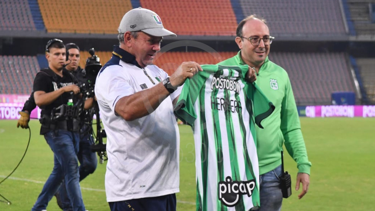 Atlético Nacional le rinde homenaje al Arriero Herrera, sin público