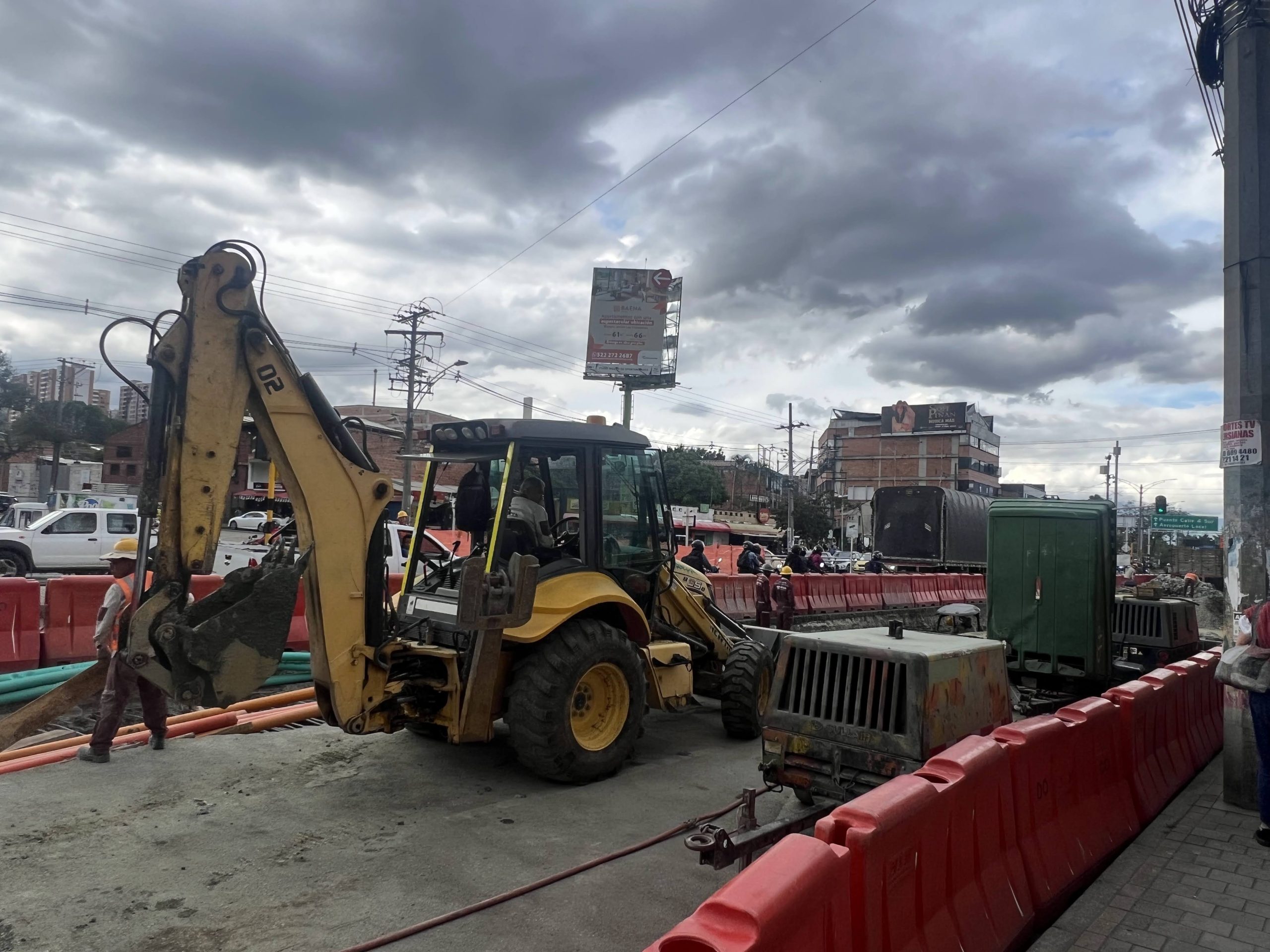 EPM avanza en la reparación de infraestructura de saneamiento en sector de Las Chimeneas en Itagüí