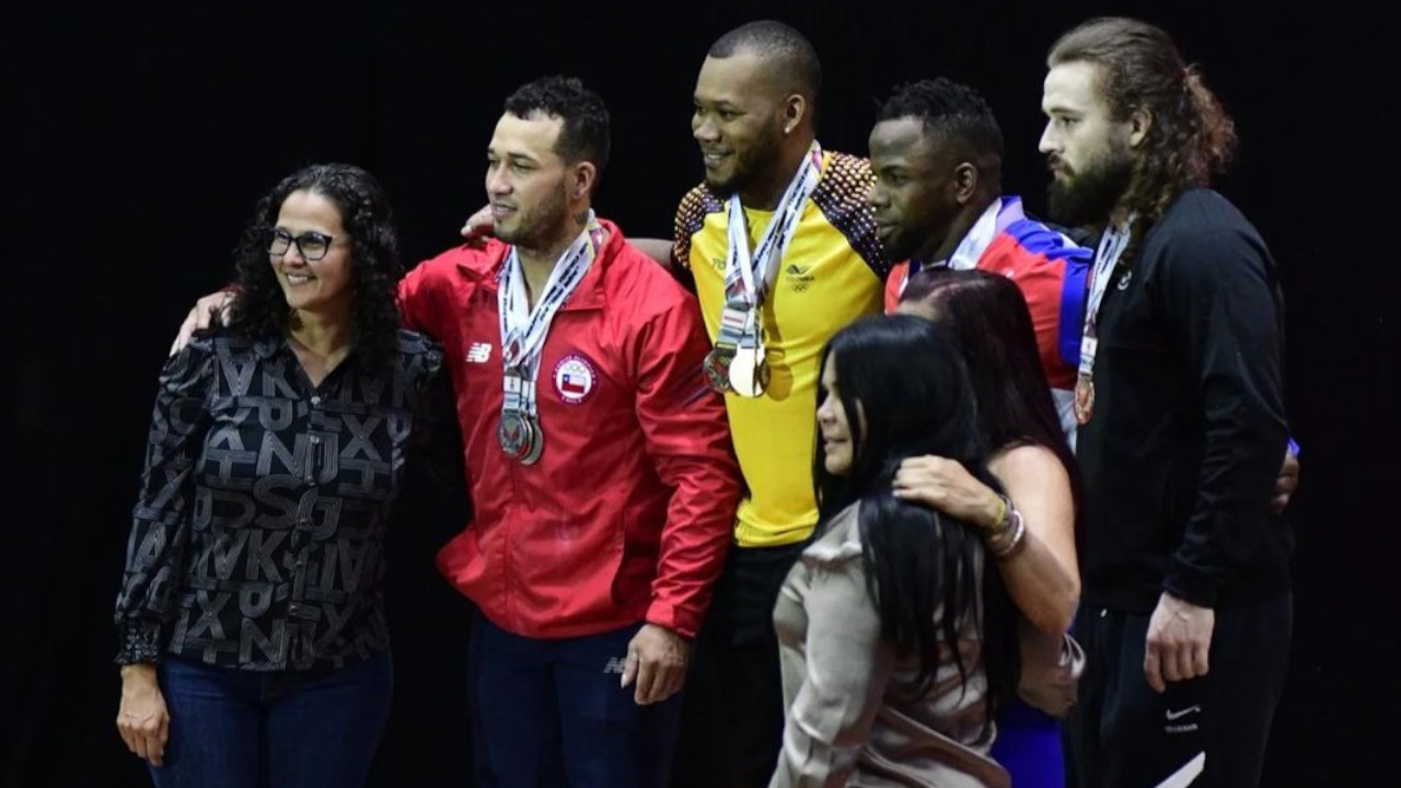 Jeison López es triple campeón Panamericano de Pesas