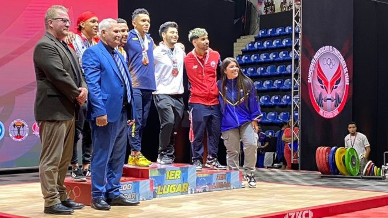 Oro para Luis Javier Mosquera en el Panamericano de pesas