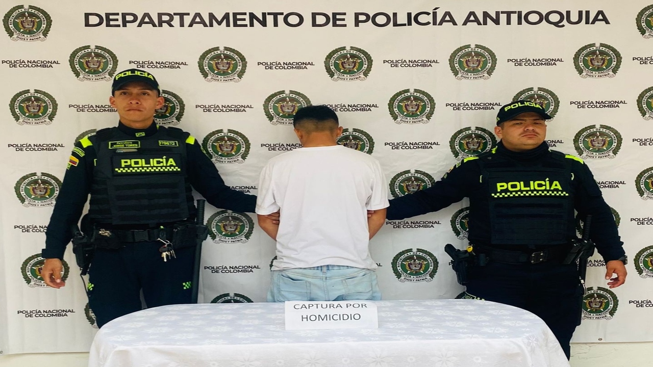 Por el delito de homicidio capturan a unas personas en Marinilla y La Ceja 