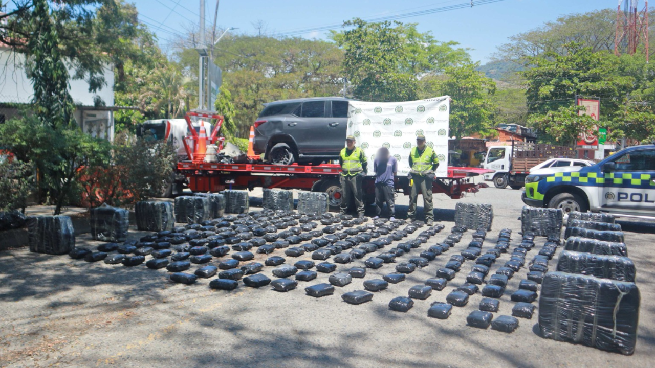 Más de 600 mil dosis de droga incautada en vía Pintada-Bolombolo
