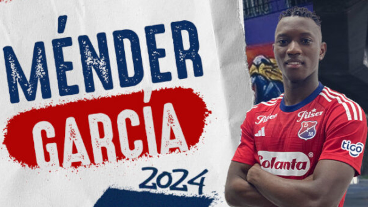 Ménder García es el nuevo delantero del DIM